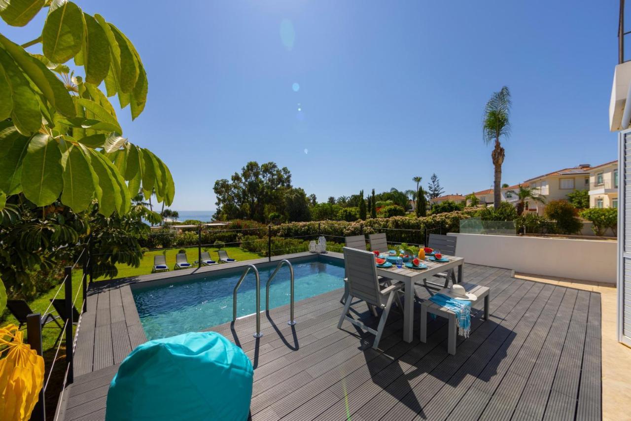 Protaras Sunrise Zen Seafront Villa Exterior foto